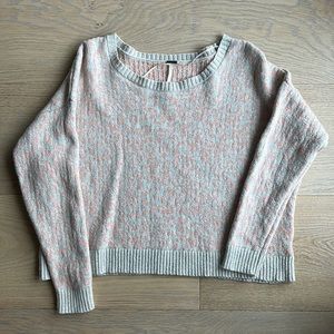 Free People Leopard Sweater